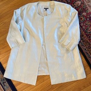 Eileen Fisher Open over coat top